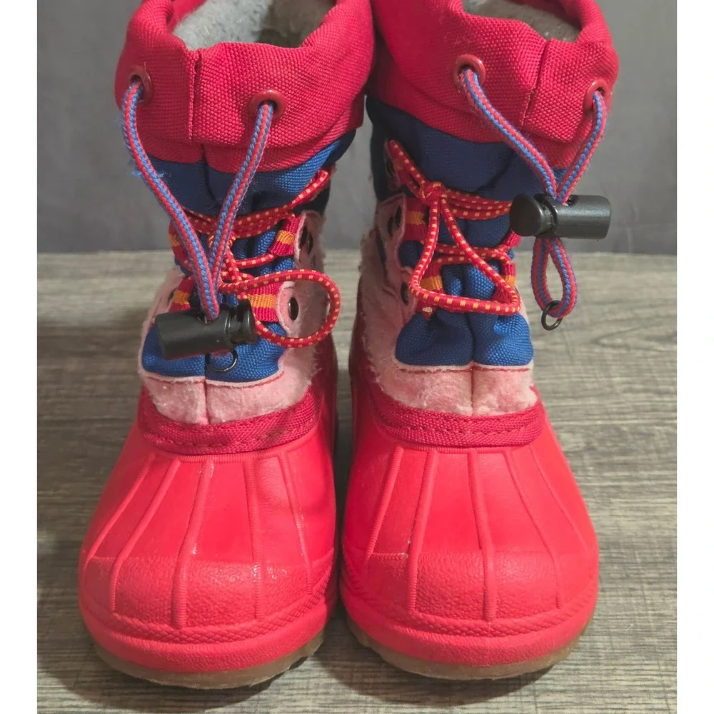 L.L. Bean Snow Boots Toddler Youth Size 8 Red